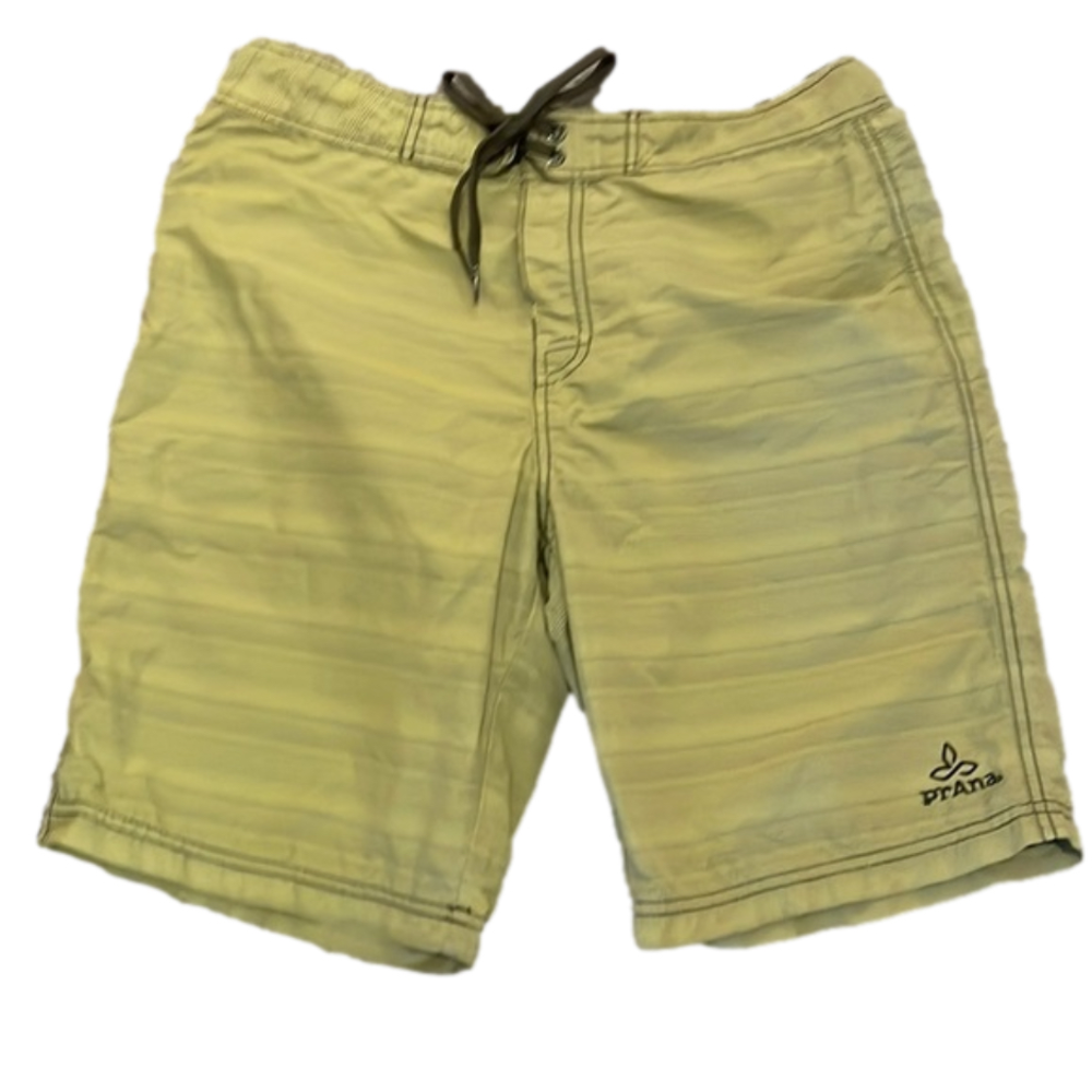 PRANA Nylon Board Shorts Size 32